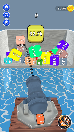 Cannon Merger 2048 Screen 3