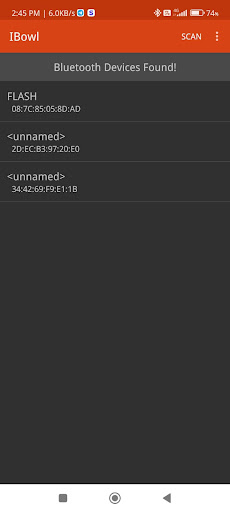 Android application iBowl-Pro screenshort