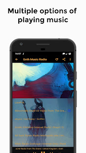 Goth Music Radio Varies with device APK screenshots 12