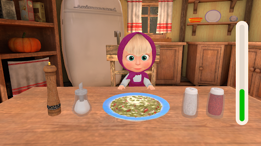 Masha and the Bear Cooking 3D