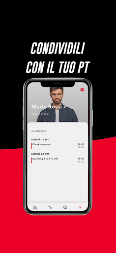 Sportplatz app training Screen 3
