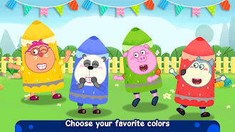 Game screenshot Wolfoo's Colors: Learning Book mod apk