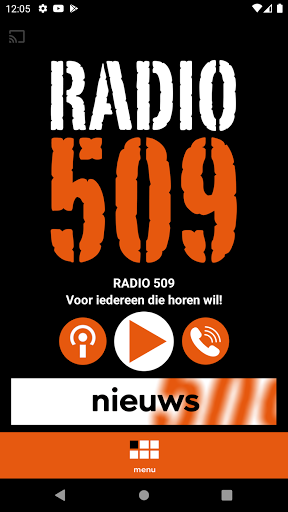 Radio509 Screen 2