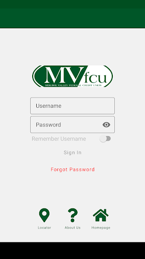 Android application Mohawk Valley FCU screenshort