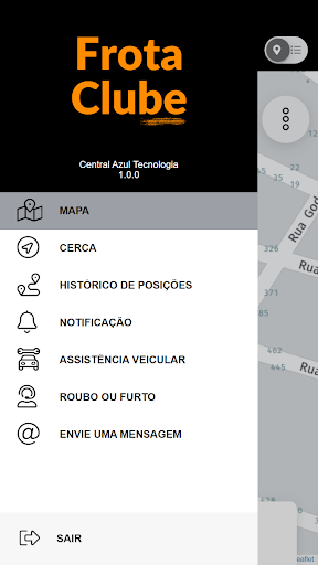 Android application Frota Clube screenshort