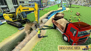 Mega City Canal & Road Builder - Screenshot 1