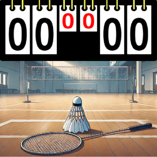 Badminton Score Keeper Logo