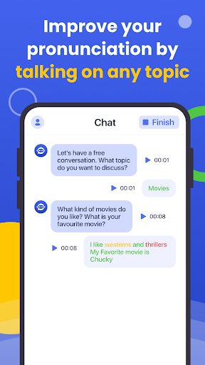 Android application Speak App Chat screenshort
