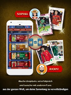 FIFA WM-Trading-App Screenshot