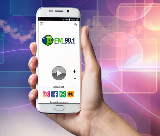 Android application 98.1 La Radio de Pérez Millán screenshort