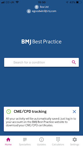 BMJ Best Practice screenshot for Android