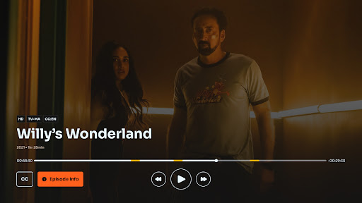 Screenshot of Crackle