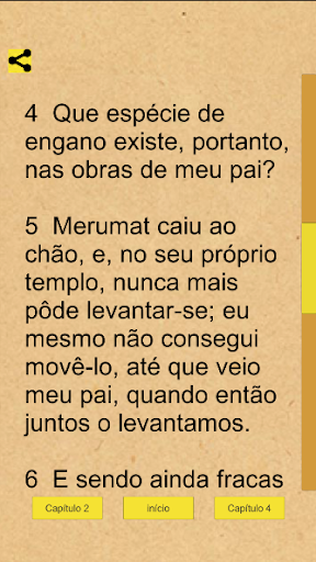 Android application Livro Apocalipse de Abraão screenshort