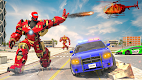screenshot of Flying Police Robot Hero Games
