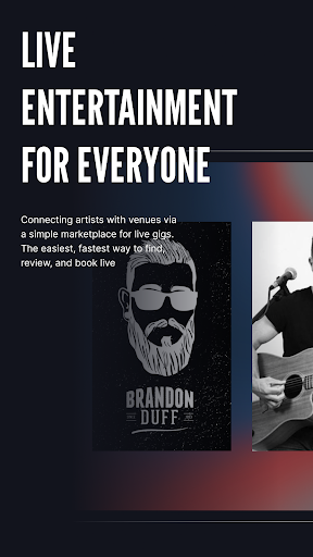 Android application Gig Connect screenshort