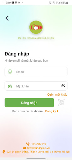 Android application LOD App screenshort