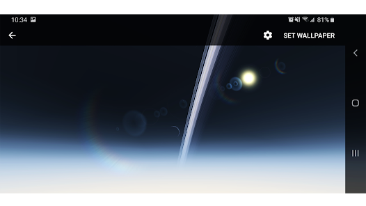 Screenshot 22 Planet Saturn Parallax 3D Live android