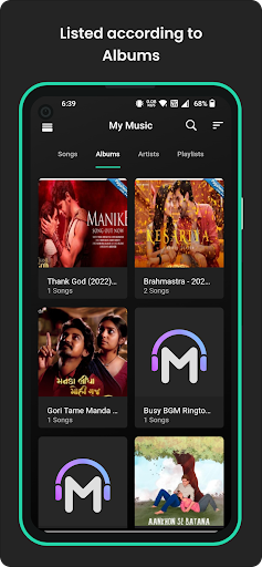 Musify - Offline Music Player Screen 2