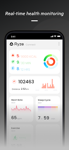 Android application Ryze Connect screenshort