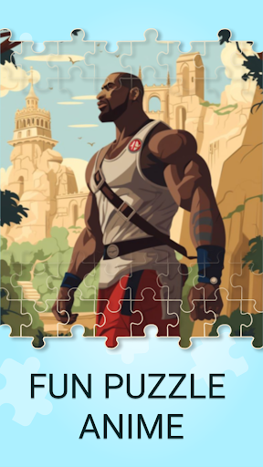 Android application Anime manga jigsaw puzzles screenshort