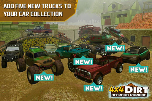 Android application 4x4 Dirt Offroad Parking screenshort