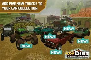 4x4 Dirt Track Forest Driving - Screenshot 1