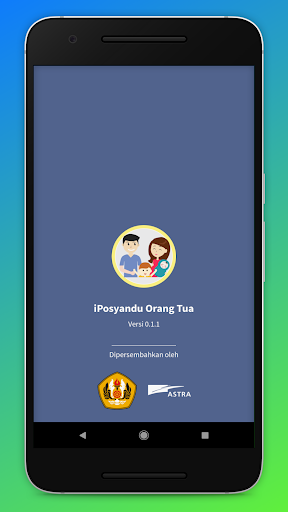 Android application iPosyandu Orang Tua screenshort