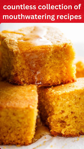 Android application Cornbread Recipes screenshort