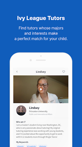 Ringle Teens - 1:1 Tutoring Screen 3