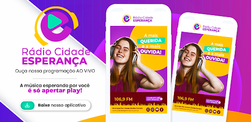 Android application Radio Cidade Esperança screenshort