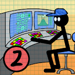 Cover Image of Download Stickman Five Nights Survive 2  APK