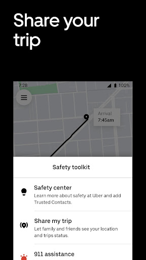 Uber - Request a ride screenshots apkspray 5
