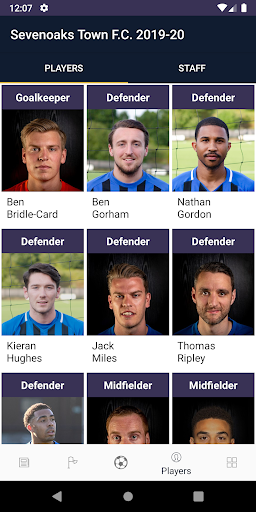 Sevenoaks Town F.C. 2021/22 Screen 2