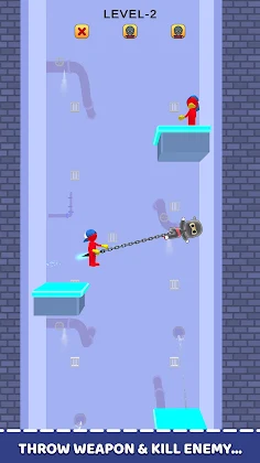 Rope Race 3D - Ninja Assassin - Screenshot 2