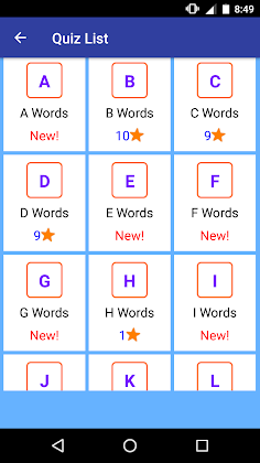 Start With - Spelling Quiz - Screenshot 1