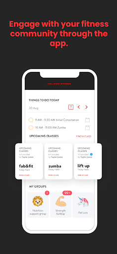 Screenshot of Volution Fitness 365