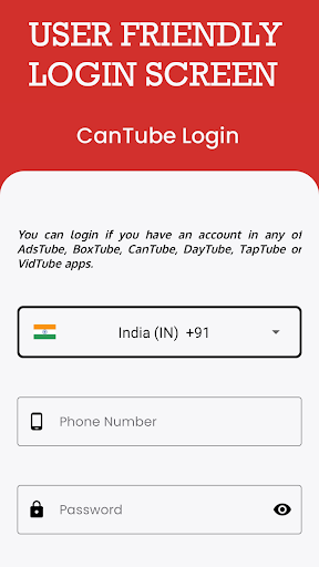 CanTube - Earn Watching Ads Screen 2