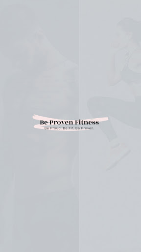 Android application Be Proven Fitness screenshort