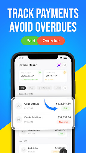 Invoice Maker - Invoice ekran görüntüsü