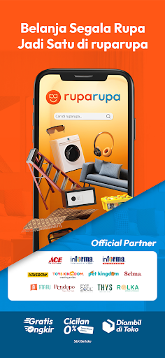 Android application ruparupa screenshort