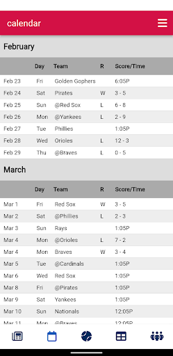 Minnesota Baseball Screenshot 2 - AppWisp.com