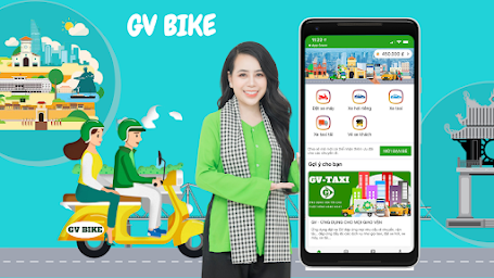 GV - Đặt xe GoCar, bike, Taxi