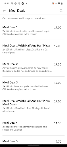 Sizzlers Pizza And Balti Hut Screen 3