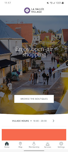Android application La Vallée Village screenshort