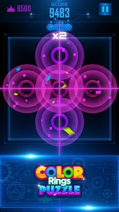 Color Rings Puzzle MOD APK 2.5.5 (Unlimited Ring) 2