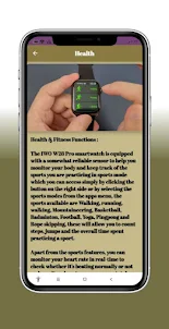 smartwatch iwo w28 Pro help