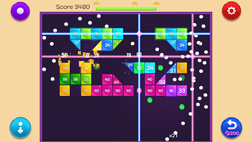 Jewel Bricks Breaker - Puzzle - games