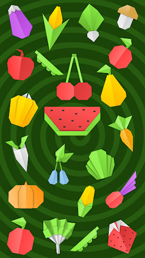 Android application Origami Fruits & Vegetables screenshort