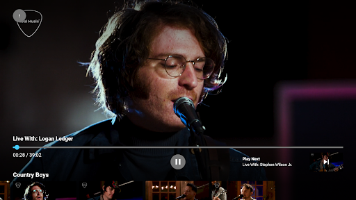 Screenshot of Real Music TV