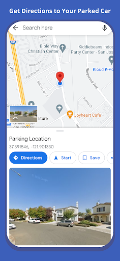 Find My Parking Location + Screen 3